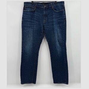 John Varvatos Jeans Men 38 Blue Star USA Classic Straight Leg Denim Mid Rise